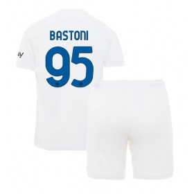 Inter Milan Alessandro Bastoni #95 Auswärtstrikot 2023-24 Kurzarm (+ kurze hosen)